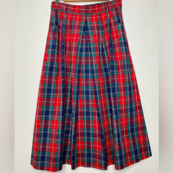 Pendleton Dresses & Skirts - Miss Sophisticates by Pendleton Cotton Plaid Midi Skirt